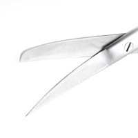 Operating Scissors Sharp Blunt Curved 5 1/2" Super Sharp - Tungsten Carbide