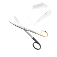 Operating Scissors Sharp Blunt Curved 5" Super Sharp - Tungsten Carbide