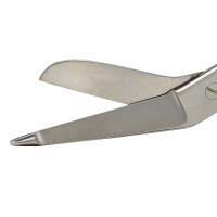 Lister Bandage Scissors 4 1/2˝ Angled - Tungsten Carbide