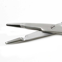 Olsen Hegar Needle Holder Scissors Combination 7 1/2" - Tungsten Carbide Inserts Jaws, Left Handed