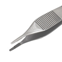 Adson Brown Forceps 7x7 Teeth 4 3/4" Side Grasping Tungsten Carbide