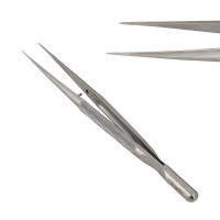 Micro Tying Forceps Straight Round Body With Counter Balance 13cm