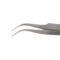 Jeweler's Forceps No. 7 Swiss Style Extra Fine Tips Curved 4 1/2"