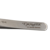 Jeweler's Forceps No. 7 Swiss Style Extra Fine Tips Curved 4 1/2"