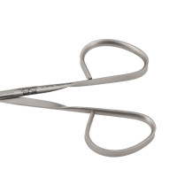 Iris Scissors 4" Curved Sharp Tip Ribbon Handles