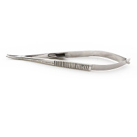 Castroviejo Needle Holder 5 1/4" Curved Jaw with Catch