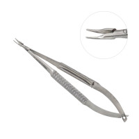 Barraquer Micro Needle Holder 5 1/4" Straight Round Handle Without Lock