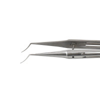 Micro Eye Forceps 5" Curved Tip