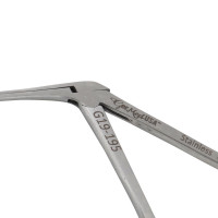 Bellucci Micro Ear Scissors 3 1/4" Shaft 5.5mm Blades - Curved Left