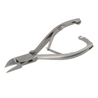 Nail Nipper 5 1/2" Concave Jaws Double Spring Chrome