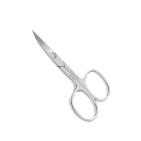 Nail Scissors 3 1/2" Curved Blades Chrome