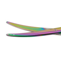 Metzenbaum Dissecting Scissors 5 3/4" Curved Rainbow Coated