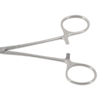 Halsted Mosquito Forceps 5" Straight, 1x2 Teeth