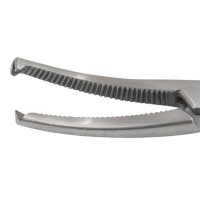 Halsted Mosquito Forceps 5" Curved, 1x2 Teeth