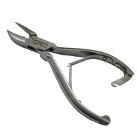 Nail Nipper 5 1/2" Angled Concave Jaws Double Spring