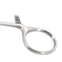 Lewin Bone Forceps 7" Slightly Curved Serrated Jaws