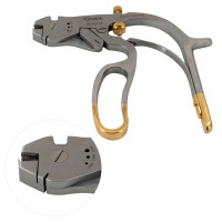 Crimper and Pin Cutter 9 1/2" Double Action for 1.5mm 2mm and 2.5mm Pins