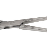 Twin Point Fragment Reduction Forceps 7 1/2" Curved with Speed Lock