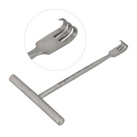 Senn T-Handle Retractors 4.5" Sharp