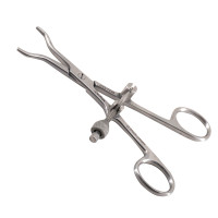 Pointed Fracture Reduction Clamp 5 1/2" Straight Left & Right with Speed Lock