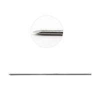 Steinmann Pin Single Trocar Threaded 12” 3.0mm 1/8" Pkg/2