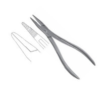 Narrow Nose Pliers 7 1/2 inch Tapers to 2mm
