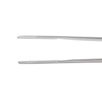 Debakey Thoracic Tissue Forceps  2.5mm Wide Tips 9 1/2"