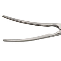 Debakey Peripheral Vascular Clamp Curved Jaws Size 6"