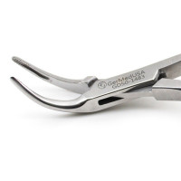 Dental Root Extracting Forceps No. 300 Curved Handle