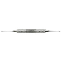 Double Ended Fine Straight Curette Molt 6/7