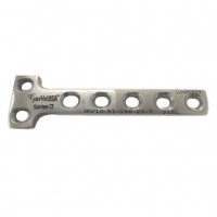 GV Bone Plate 51mm Length 14mm Width 2mm Thickness 7 Round Holes