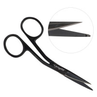Hi Level Bandage Scissors Left Hand Gun Metal Coating (Knowles)