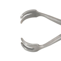 Twin Point Fragment Reduction Forceps Curved