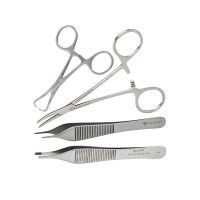 Surgery/Spay Pack with Olsen Hegar Needle Holder Insert Tungsten Carbide