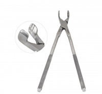 Slab Fracture Forceps 19 inch 30mm Serrated
