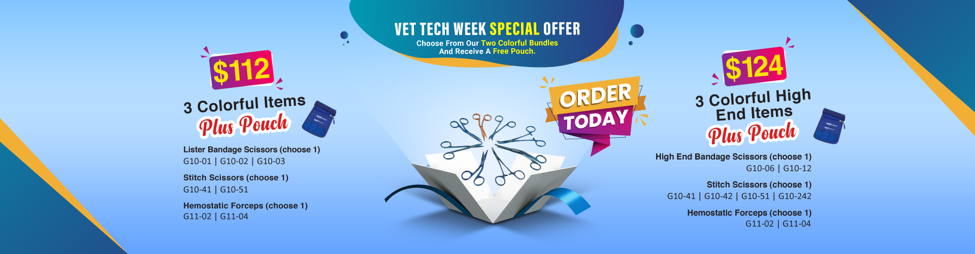 Vet Tech Week 2026 specials on veterinary surgical instruments at GerVetUSA